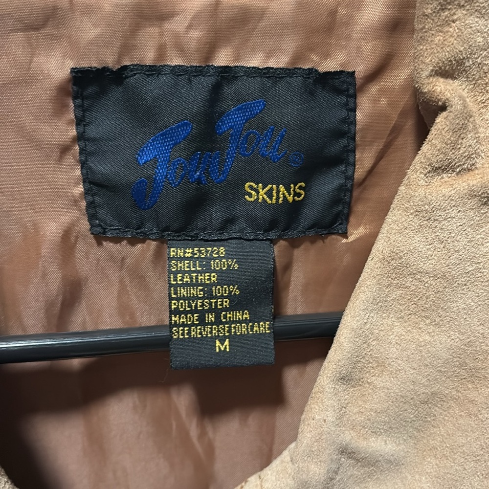 Tan Suede Jacket - Picture 2 of 3